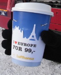 Kaffeebecher Bedruckter Kaffeebecher - Kaffeemobil Werbung von inovisco