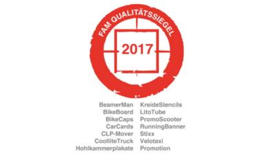 FAM Qualitätssiegel