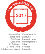 FAM Qualitätssiegel 2017 - inovisco