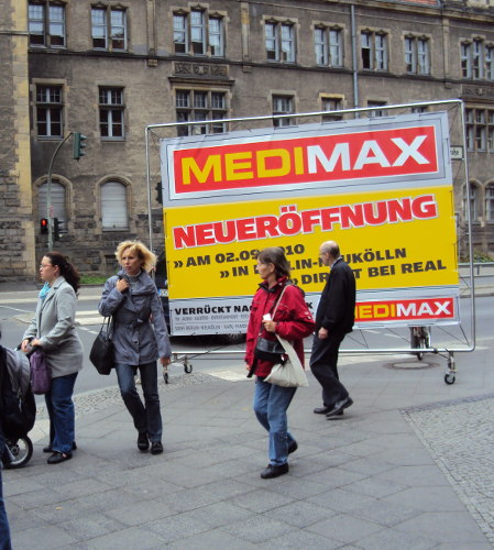 Rollbares Banner - MediMax