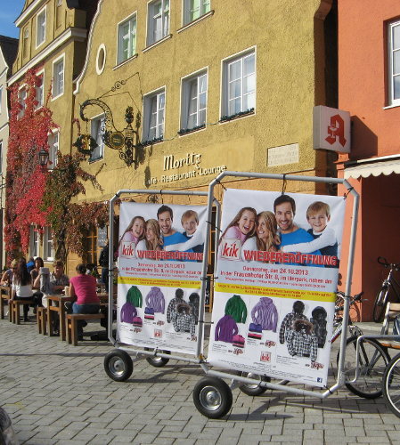 Werbefahrräder - kik