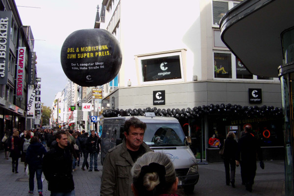 Guerilla Marketint - AirBalls - Congstar