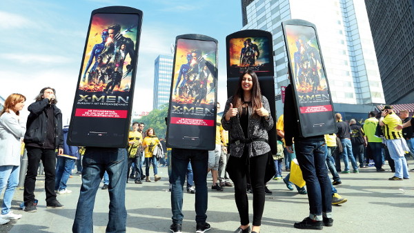Guerilla Marketing - Fußgängerzonen