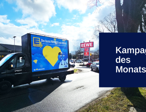 Kampagne des Monats: EDEKA – Mit dem CoolLiteTruck direkt vor die Tür der Konkurrenz
